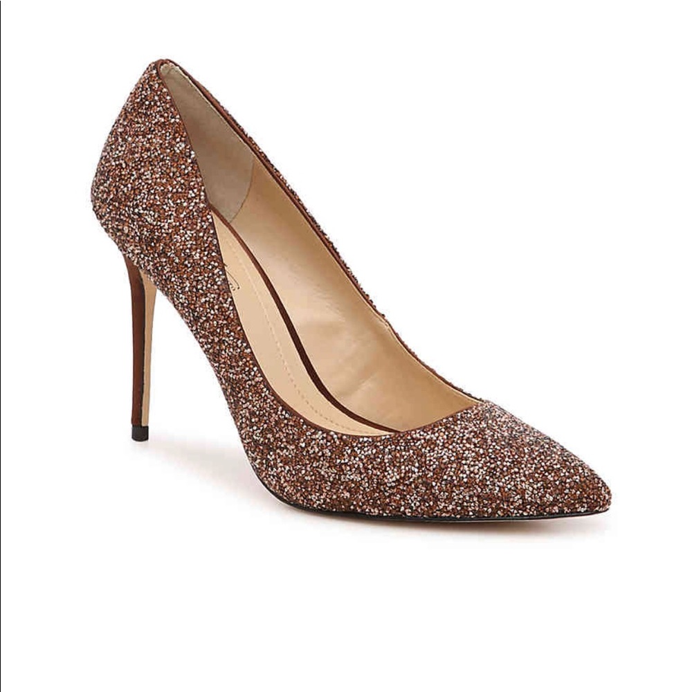 Vince Camuto Bronze Metallic Pumps
